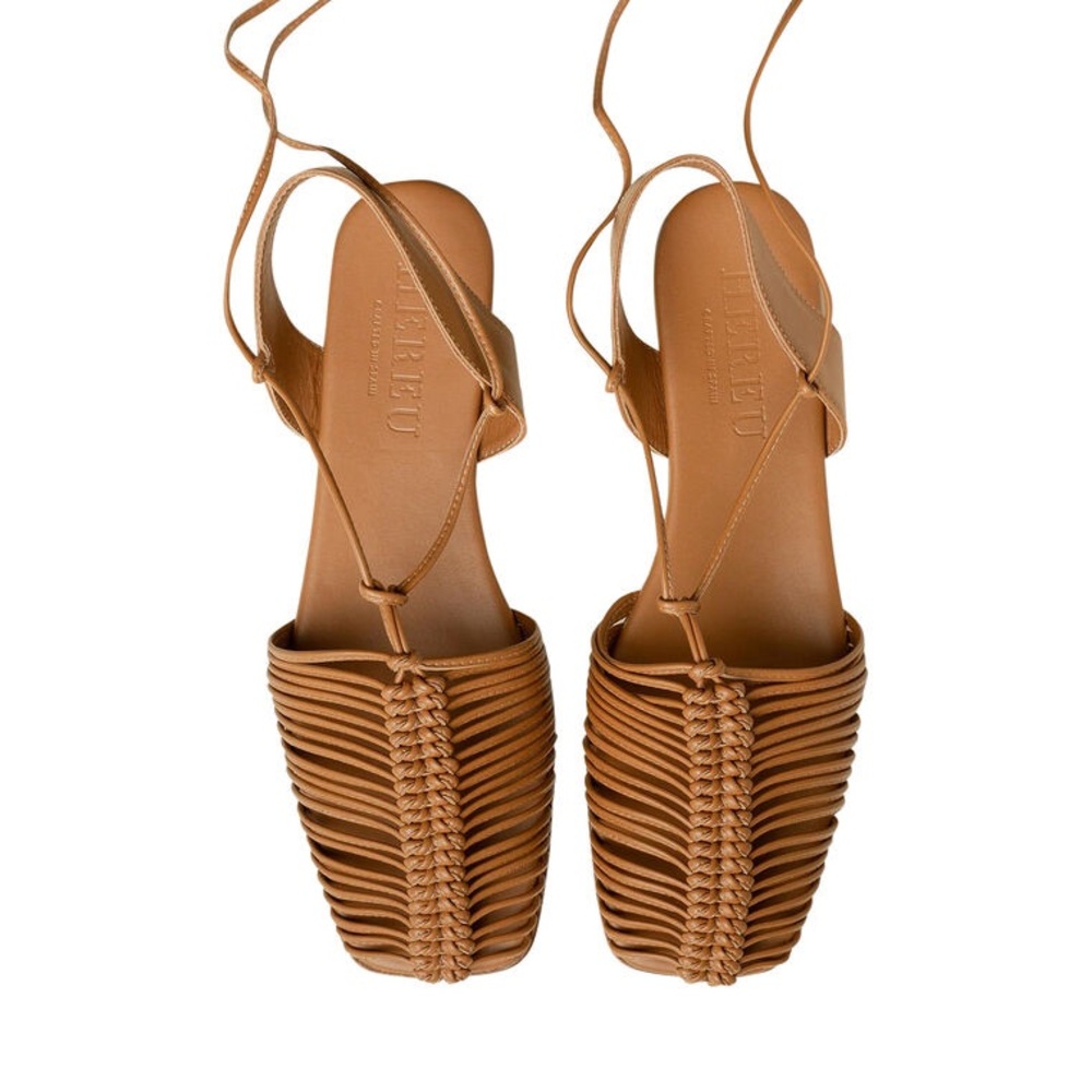 Hereu Calma Sandals in Tan
